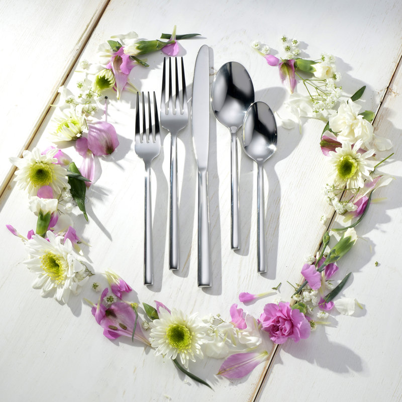 Living By Robinson Henway 50 Piece 18/0 Stainless Steel Flatware Set